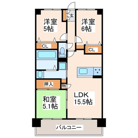 アルファステイツ光の森の物件間取画像